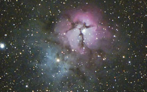 M20 Trifid Nebel